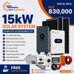 15kW Complete Hybrid Solar Power System – 20kWh Lithium Battery